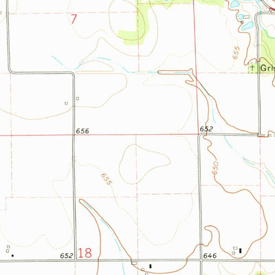 United States Geological Survey Mount Olive, IL (1974, 24000-Scale) digital map