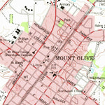 United States Geological Survey Mount Olive, NC (1977, 24000-Scale) digital map