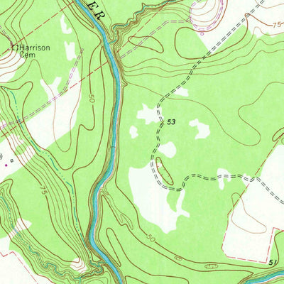 United States Geological Survey Mount Olive, TX (1963, 24000-Scale) digital map