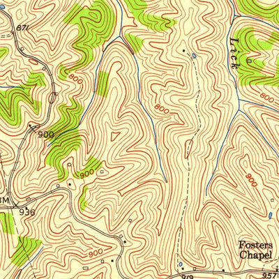 United States Geological Survey Mount Olivet, KY (1952, 24000-Scale) digital map