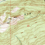 United States Geological Survey Mount Olson, WA (1999, 24000-Scale) digital map