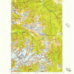 United States Geological Survey Mount Olympus, WA (1935, 62500-Scale) digital map