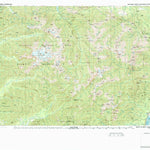 United States Geological Survey Mount Olympus, WA (1988, 100000-Scale) digital map