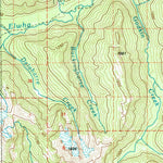 United States Geological Survey Mount Olympus, WA (1988, 100000-Scale) digital map