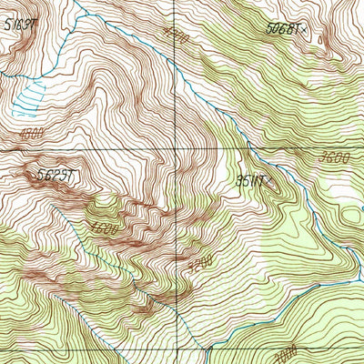 United States Geological Survey Mount Olympus, WA (1999, 24000-Scale) digital map
