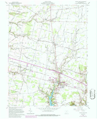 United States Geological Survey Mount Orab, OH (1960, 24000-Scale) digital map