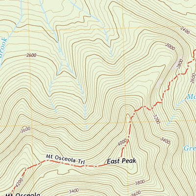 United States Geological Survey Mount Osceola, NH (2021, 24000-Scale) digital map