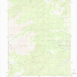 United States Geological Survey Mount Ouray, CO (1980, 24000-Scale) digital map