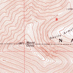 United States Geological Survey Mount Ouray, CO (1994, 24000-Scale) digital map
