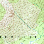 United States Geological Survey Mount Paloma, ID (1998, 24000-Scale) digital map