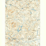 United States Geological Survey Mount Pawtuckaway, NH (1917, 62500-Scale) digital map