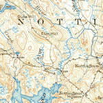 United States Geological Survey Mount Pawtuckaway, NH (1917, 62500-Scale) digital map