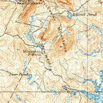 United States Geological Survey Mount Pawtuckaway, NH (1917, 62500-Scale) digital map