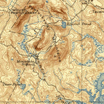 United States Geological Survey Mount Pawtuckaway, NH (1939, 62500-Scale) digital map