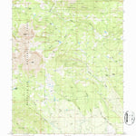 United States Geological Survey Mount Peale, UT (1987, 24000-Scale) digital map