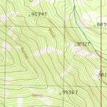 United States Geological Survey Mount Peale, UT (1987, 24000-Scale) digital map