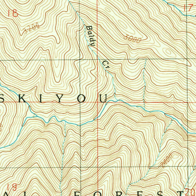 United States Geological Survey Mount Peavine, OR (1989, 24000-Scale) digital map
