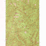 United States Geological Survey Mount Pend Oreille, ID-MT (1951, 62500-Scale) digital map