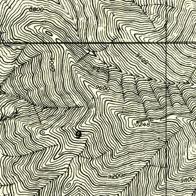 United States Geological Survey Mount Pennell, UT (1952, 24000-Scale) digital map