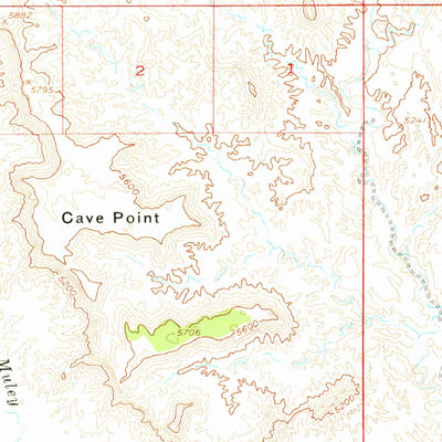 United States Geological Survey Mount Pennell, UT (1953, 62500-Scale) digital map