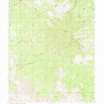 United States Geological Survey Mount Pennell, UT (1987, 24000-Scale) digital map