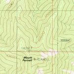 United States Geological Survey Mount Pennell, UT (1987, 24000-Scale) digital map