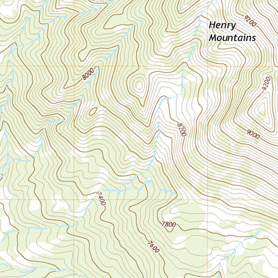 United States Geological Survey Mount Pennell, UT (2020, 24000-Scale) digital map