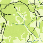 United States Geological Survey Mount Peter, TN (1936, 24000-Scale) digital map