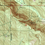 United States Geological Survey Mount Phelps, WA (1989, 24000-Scale) digital map