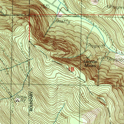United States Geological Survey Mount Phelps, WA (1989, 24000-Scale) digital map