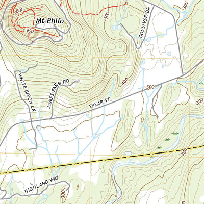 United States Geological Survey Mount Philo, VT (2021, 24000-Scale) digital map
