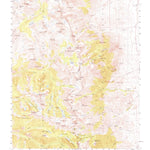 United States Geological Survey Mount Pinchot, CA (1953, 62500-Scale) digital map