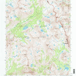United States Geological Survey Mount Pinchot, CA (1994, 24000-Scale) digital map