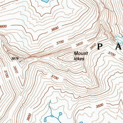 United States Geological Survey Mount Pinchot, CA (1994, 24000-Scale) digital map