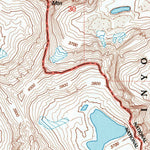 United States Geological Survey Mount Pinchot, CA (1994, 24000-Scale) digital map