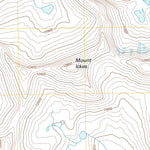 United States Geological Survey Mount Pinchot, CA (2012, 24000-Scale) digital map