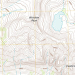 United States Geological Survey Mount Pinchot, CA (2012, 24000-Scale) digital map