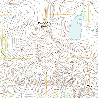 United States Geological Survey Mount Pinchot, CA (2012, 24000-Scale) digital map