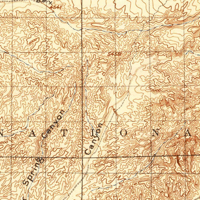 United States Geological Survey Mount Pinos, CA (1903, 125000-Scale) digital map