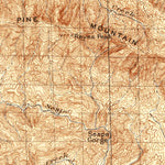 United States Geological Survey Mount Pinos, CA (1903, 125000-Scale) digital map