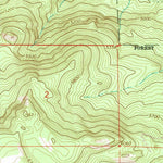 United States Geological Survey Mount Pisgah, OR (1966, 24000-Scale) digital map