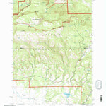 United States Geological Survey Mount Pisgah, OR (1992, 24000-Scale) digital map
