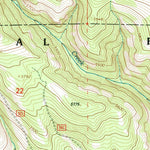 United States Geological Survey Mount Pisgah, OR (1992, 24000-Scale) digital map