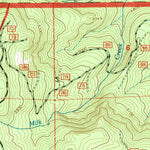United States Geological Survey Mount Pisgah, OR (1992, 24000-Scale) digital map