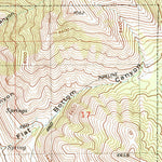 United States Geological Survey Mount Pisgah, UT (1991, 24000-Scale) digital map