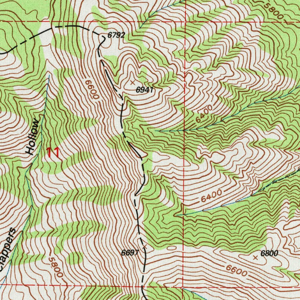 Mount Pisgah, UT (1998, 24000-Scale) Map by United States Geological ...