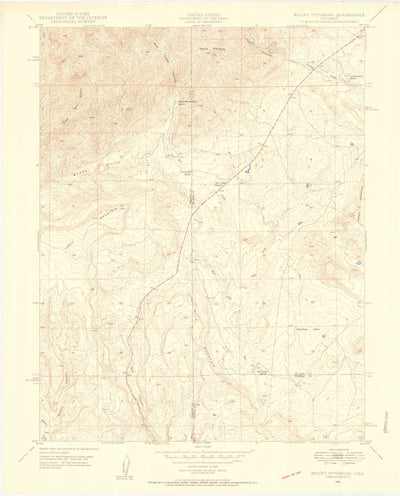 United States Geological Survey Mount Pittsburg, CO (1948, 24000-Scale) digital map