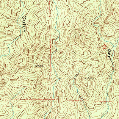 United States Geological Survey Mount Pittsburg, CO (1961, 24000-Scale) digital map