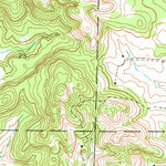 United States Geological Survey Mount Pleasant, AR (1942, 24000-Scale) digital map