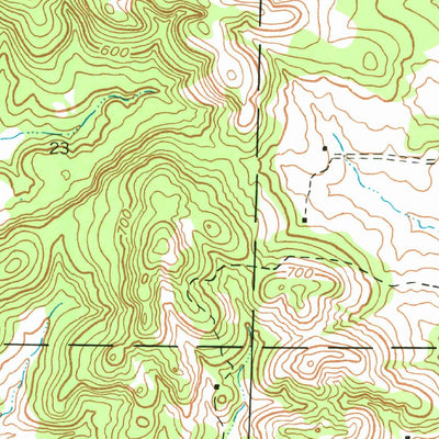 United States Geological Survey Mount Pleasant, AR (1942, 24000-Scale) digital map